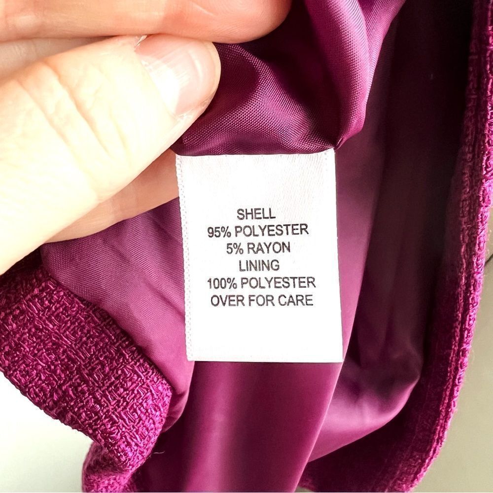 Relativity Purple Spring Fall Jacket - image 5